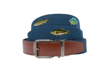 Image of Nexbelt Embroidered Belt, Fresh Water Fish, Up to 50" Waist, CEP4863