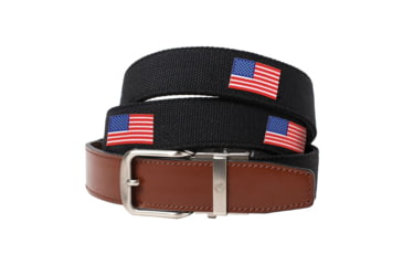 Image of Nexbelt Embroidered USA Belt, Black, Up to 50" Waist, CEP2265