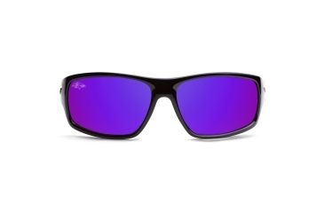 Image of NFL Catch Baltimore Ravens Single Vision Prescription Sunglasses, Glossy Black Frame, 622586T03SV