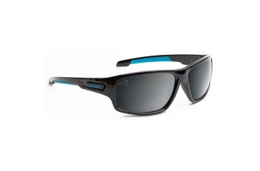 Image of NFL Catch Carolina Panthers Single Vision Prescription Sunglasses, Glossy Black Frame, 622586T05SV