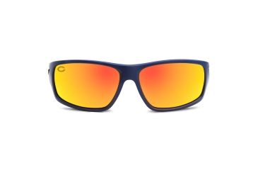 Image of NFL Catch Chicago Bears Single Vision Prescription Sunglasses, Matte Dark Navy Frame, 622586T06SV