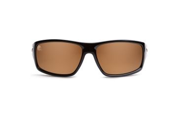 Image of NFL Catch Cleveland Browns Single Vision Prescription Sunglasses, Glossy Black Frame, 622586T08SV