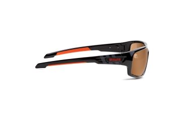 Image of NFL Catch Cleveland Browns Single Vision Prescription Sunglasses, Glossy Black Frame, 622586T08SV
