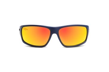 Image of NFL Catch Denver Broncos Single Vision Prescription Sunglasses, Matte Dark Navy Frame, 622586T10SV