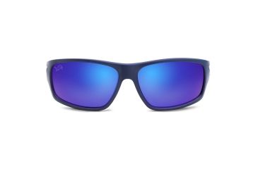 Image of NFL Catch Detroit Lions Single Vision Prescription Sunglasses, Matte Dark Navy Frame, 622586T11SV