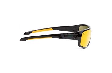 Image of NFL Catch Green Bay Packers Single Vision Prescription Sunglasses, Glossy Black Frame, 622586T12SV