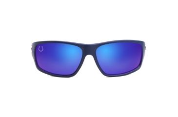 Image of NFL Catch Indianapolis Colts Single Vision Prescription Sunglasses, Matte Dark Navy Frame, 622586T14SV