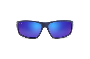 Image of NFL Catch Los Angeles Chargers Single Vision Prescription Sunglasses, Matte Dark Navy Frame, 622586T26SV