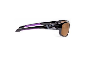 Image of NFL Catch Minnesota Vikings Single Vision Prescription Sunglasses, Glossy Black Frame, 622586T18SV