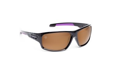 Image of NFL Catch Minnesota Vikings Single Vision Prescription Sunglasses, Glossy Black Frame, 622586T18SV