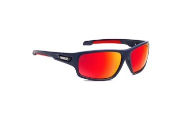 Image of NFL Catch New England Patriots Single Vision Prescription Sunglasses, Matte Dark Navy Frame, 622586T19SV