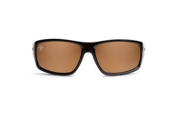 Image of NFL Catch New Orleans Saints Single Vision Prescription Sunglasses, Glossy Black Frame, 622586T20SV