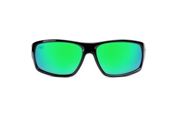 Image of NFL Catch New York Jets Single Vision Prescription Sunglasses, Glossy Black Frame, 622586T22SV