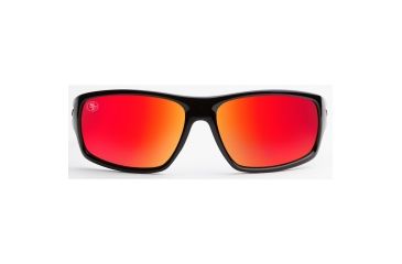 Image of NFL Catch San Francisco 49ers Single Vision Prescription Sunglasses, Glossy Black Frame, 622586T27SV