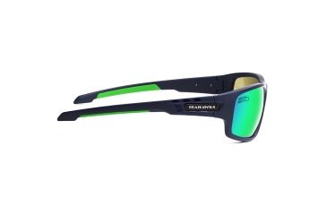 Image of NFL Catch Seattle Seahawks Single Vision Prescription Sunglasses, Matte Dark Navy Frame, 622586T28SV