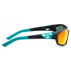 Image of NFL Lateral Miami Dolphins Bifocal Prescription Sunglasses, Matte Black Frame, 619462A17BI