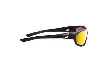 Image of NFL Lateral New Orleans Saints Bifocal Prescription Sunglasses, Matte Black Frame, 619462A20BI