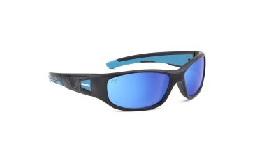 Image of NFL Zone Carolina Panthers Single Vision Prescription Sunglasses, Matte Black Frame, 655975T05SV