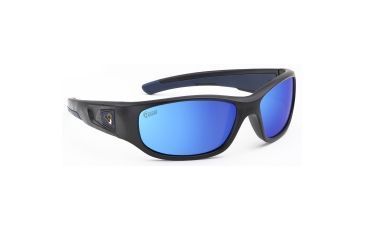 Image of NFL Zone Los Angeles Rams Single Vision Prescription Sunglasses, Matte Black Frame, 655975T29SV