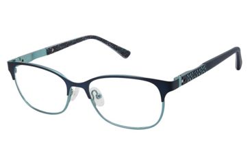 Image of Nicole Miller Callie Eyeglass Frames - Frame MATTE NAVY, Size 49/15mm NMCALLIE02