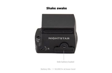 Image of NightStar PT17G 1x17mm Reflex Red Dot Sight