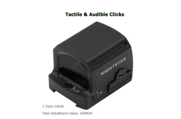 Image of NightStar PT17G 1x17mm Reflex Red Dot Sight