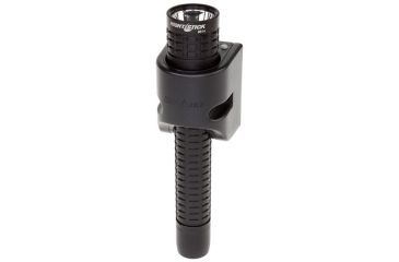 Image of Nightstick Duty Size Multi Function Metal LED Flashlight,Rechargeable,AC/DC Adapter,650 Lumens,Black NSR-9614XL