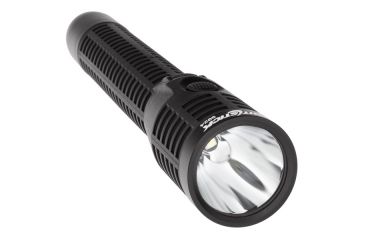 Image of Nightstick Xtreme Lumens Duty Size Dual-Light Rechargeable 650 Lumen Polymer LED Flashlight, AC Charger, DC Charger, Battery, Black NSR-9924XL