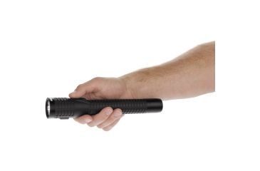 Image of Nightstick Xtreme Lumens Duty Size Dual-Light Rechargeable 650 Lumen Polymer LED Flashlight, AC Charger, DC Charger, Battery, Black NSR-9924XL