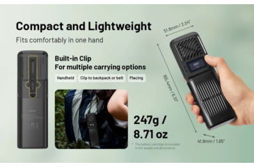 Image of Nitecore EMR23 USB-C Rechargeable 2-in-1 Electronic Mosquito Repeller