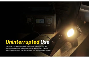 Image of Nitecore NWL30 3-in-1 Outdoor Lantern with Mosquito Repeller and Power Bank Functions