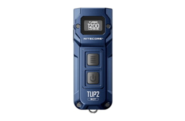 Image of Nitecore TUP2 MCT Rechargeable Keychain EDC Lithium Ion 1200 Lumens LED Flashlight, Blue, 6952506409525