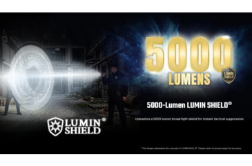 Image of Nitecore P27iX 5000 Lumen 21700 Li-Ion Rechargeable LED Customizable Tactical Flashlight w/ Multi-Beam Modes
