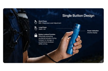 Image of Nitecore TrailSight 1200 Lumens 18650 Rechargeable Li-Ion LED Waist-Level Trail Running Flashlight