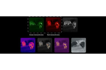 Image of NOCPIX LUMI LRF H35R 2.5-20x35mm Thermal Monocular, 50 Hz, 640x512, Black, LUMIH35R