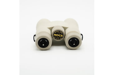 Image of Nocs Provisions Field Issue 10x32mm Roof Prism Waterproof Binoculars, Rugged, Bone Gray, NOC-FLX-GRY