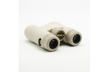 Image of Nocs Provisions Field Issue 10x32mm Roof Prism Waterproof Binoculars, Rugged, Bone Gray, NOC-FLX-GRY