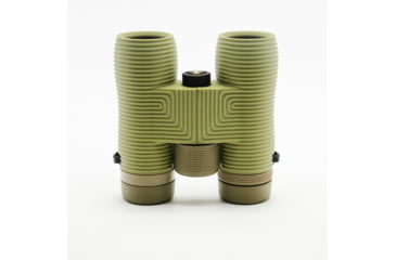 Image of Nocs Provisions Field Issue 10x32mm Roof Prism Waterproof Binoculars, Rugged, Ponderosa Green, NOC-FLX-GN1