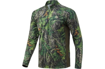 Image of Nomad Pursuit 1/4 Zip Mossy Oak Shadowleaf X-large