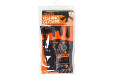 Image of Norfin Grip 3 Cut Gloves - Mens, Orange Black, Medium, 703073-02M