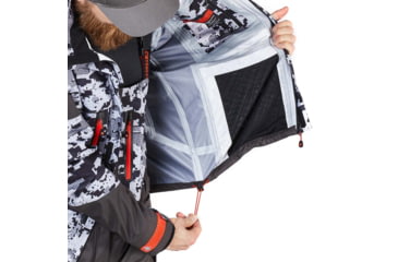 Image of Norfin Pro Dry 3 Rain Jacket - Men's, Camo, Extra Large, 514804-XL