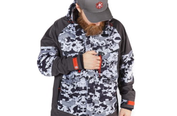 Image of Norfin Pro Dry 3 Rain Jacket - Men's, Camo, Extra Large, 514804-XL