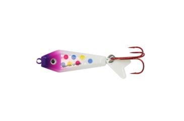 Image of Northland Fishing Tackle Buck-Shot Coffin Spoon, Purple Wonder, 3/8 oz, NL-BRCS5-465