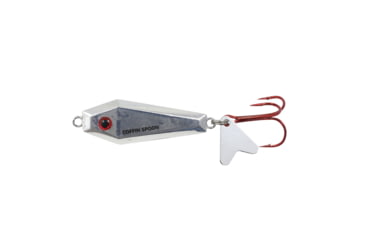 Image of Northland Fishing Tackle Buck-Shot Coffin Spoon, Silver Shiner, 3/8 oz, NL-BRCS5-11
