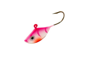Image of Northland Fishing Tackle UV Forage Minnow Fry Jig, Pink Tiger, 3/32 oz, NL-FMUVF6-26