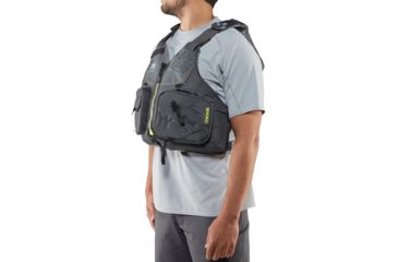 Image of NRS Chinook Fishing PFD - Life Jacket - Mens, Charcoal, Extra Small/Medium, 40009.04.101