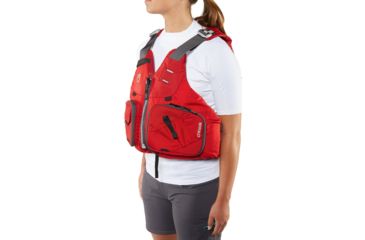 Image of NRS Chinook Fishing PFD - Life Jacket - Mens, Red, Extra Small/Medium, 40009.04.102