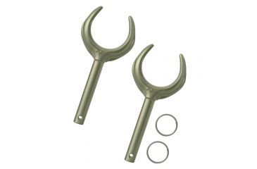 Image of NRS Mini Aluminum Oarlocks, Pair 84023.01.100