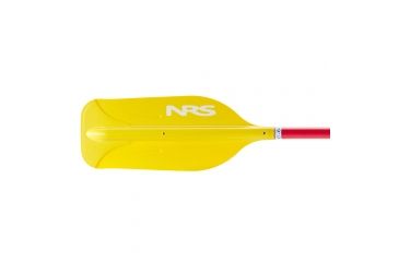 Image of NRS PTC Canoe/Raft Paddle, Yellow/Red, 66in 77101.01.108