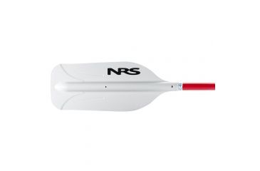 Image of NRS PTC Canoe/Raft Paddle, White/Red, 66in 77101.01.109